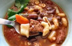 Tasty Bean Stew with Chouriço Recipe