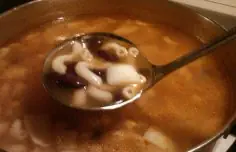 Gorete's Macaroni and Bean Soup Recipe