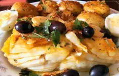Amazing Fried Codfish with Olives Recipe