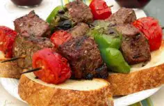 Juicy Grilled Beef Skewers Recipe