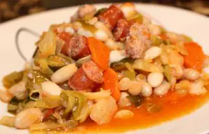 Traditional Beans and Meat Stew Recipe