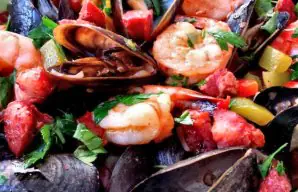 Mussels with Shrimp and Chouriço Recipe
