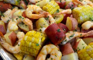 Portuguese Sheet Pan Shrimp Boil Recipe