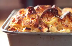 Deliciously Crusty Bread Pudding Recipe