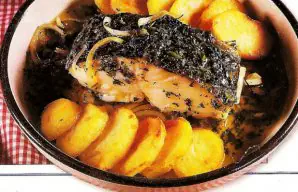 Yum Bacalhau de Coentrada Recipe