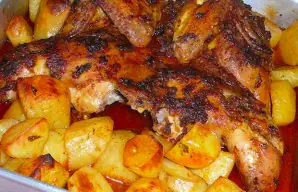 Roasted Chicken with Chouriço Recipe
