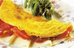 Yum Ham and Cheese Omelette Recipe