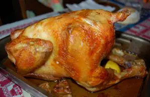 Juicy Lemon Roasted Chicken Recipe
