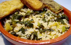 Delicious and Quick Kale Rice Recipe