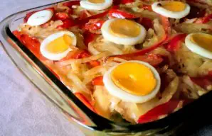 Cod Casserole with Cabbage Recipe
