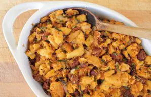 Popular Portuguese-Style Chouriço Stuffing Recipe