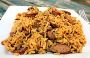 Tasty and Easy Linguiça Rice Recipe