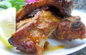 Marinated  Roasted Pork Ribs Recipe
