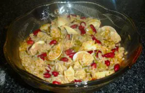 Delicious Bean Rice with Clams Recipe
