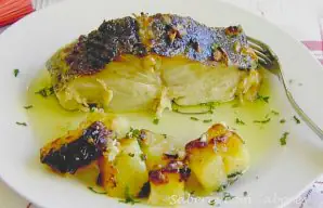 Yummy Roasted Cod with Milk Recipe
