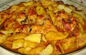 Yum Roasted Chicken and Potatoes Recipe