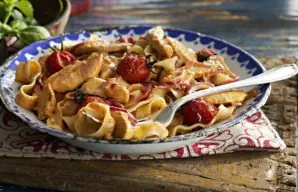 Portuguese-Style Piri Piri Chicken Pasta Recipe
