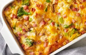 Ham and Cheese Omelette Recipe