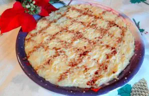Christmas Sweet Egg Noodle (Aletria) Recipe