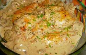  Chicken Steaks with Mushrooms Recipe