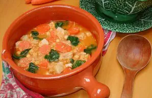 Easy Pork and Chickpea Soup Recipe