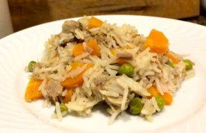 Portuguese Carrot Rice with Tuna Recipe
