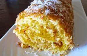 Easy Coconut Roll (Rolo de Coco) Recipe