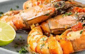 Portuguese-Style Tiger Shrimp with Lime Juice Recipe
