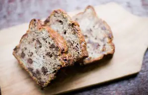 Drew's Yum Chocolate Chip Banana Bread Recipe