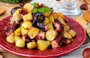 Delicious Octopus with Chestnuts Recipe