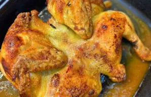 Butterflied Oven Roasted Chicken Recipe