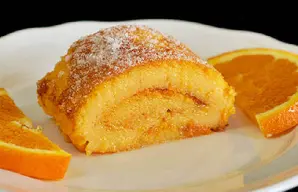Sweet and Delicious Orange Roll recipe