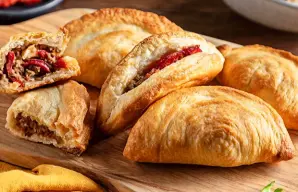 Chaves Meat and Chouriço Pastry Puffs Recipe