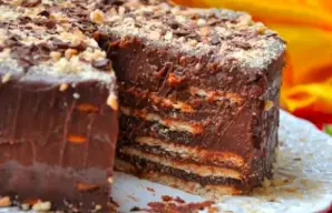 Maria Biscuits Chocolate Cake Recipe