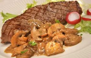 Grilled Veal Steaks with Port Wine Sauce Recipe