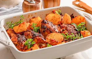Simple Roasted Oregano Chicken Recipe