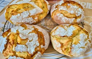 Crusty Portuguese Corn Bread (Broa de Milho) Recipe