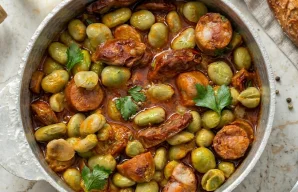 Portuguese Fava Bean Stew Recipe: Authentic Favas com Chouriço