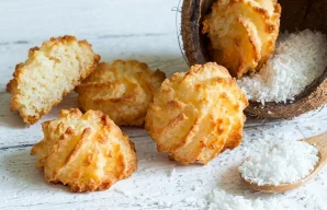 3 Ingredient Coconut Cookies Recipe: Authentic Bolinhos