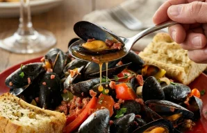 Authentic Portuguese Mussels Recipe with Chouriço Broth