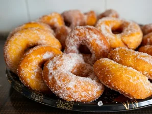 Portuguese Orange Rings | Easy Fried Donuts Recipe
