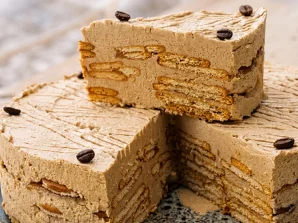 Portuguese Biscuit Cake | No Bake Coffee Dessert Recipe