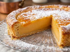 Coconut Custard Tart | Creamy Portuguese Dessert Recipe