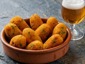 Crispy Baked Cod Croquettes | Authentic Portuguese Recipe