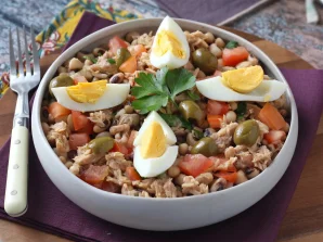 Portuguese Tuna Salad | Quick Black-Eyed Pea Recipe