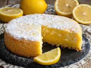 Portuguese Lemon Cake | Moist Fondant Recipe