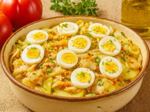 Authentic Bacalhau a Saloia | Portuguese Cod Recipe