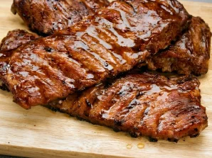 Juicy Marinated Grilled Pork Ribs Recipe