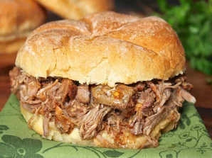 Portuguese Caçoila Sandwiches | Delicious Pulled Pork Recipe