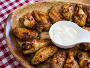 Portuguese Piri Piri Chicken Wings with Butter Dip Recipe